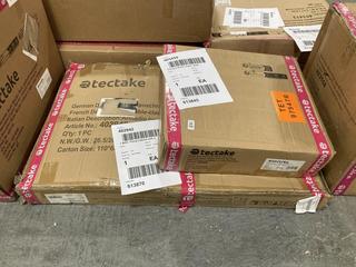 Lot 448  
            Chesterfield SR35 - Collection or Optional Delivery Available 
                
TECTAKE FILING CABINET TO INCLUDE FILING CABINET IN VAGUR WHITE (LOCATION: SR35)