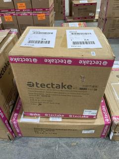 Lot 451  
            Chesterfield SR35 - Collection or Optional Delivery Available 

                
TECTAKE NICO COLLAPSIBLE HANDCART TO INCLUDE SIDE TABLES ELSA IN WHITE AND GOLD (...