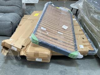 Lot 45  
            Chesterfield SR35 - Collection 

                
PALLET OF ASSORTED ITEMS TO INCLUDE SINGLE BED FRAME AND SLATS (COLLECTION ONLY) ...