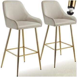 Lot 463  
            Chesterfield SR35 - Collection or Optional Delivery Available 

                
TECTAKE BAR STOOL AVANE - WITH BACKREST, UPHOLSTERED, VELVET LOOK - ITEM NO. 4058...