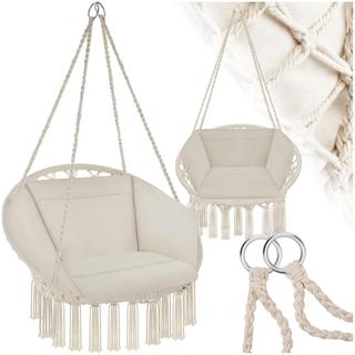 Lot 467  
            Chesterfield SR35 - Collection or Optional Delivery Available 

                
TECTAKE SWING CHAIR GRAZIA - SEAT AND BACK CUSHIONS, STABLE, DURABLE HANGING CHAI...