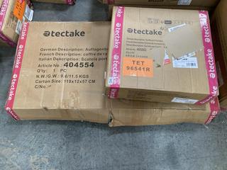 Lot 470  
            Chesterfield SR35 - Collection or Optional Delivery Available 

                
TECTAKE STORAGE BOX WITH WHEELS TO INCLUDE TECTAKE SURFBOARD FOLDING TROLLEY (LOC...