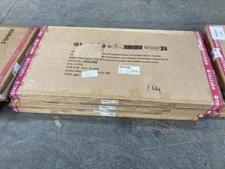 Lot 500  
            Chesterfield SR35 - Collection or Optional Delivery Available 

                
4 X BOXES OF SET OF 2 ACOUSTIC WALL PANELS (LOCATION: SR35) (405390 405390 405390...