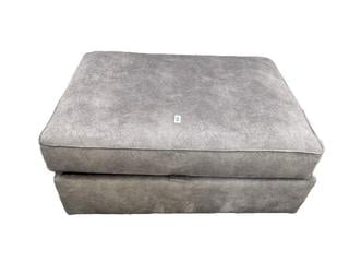 Lot 50  
            Chesterfield SR35 - Collection or Optional Delivery Available 

                
DFS STORAGE FOOT POUFFE IN LIGHT STONE GREY (LOCATION: SR35)
