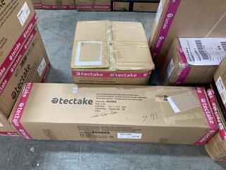 Lot 512  
            Chesterfield SR35 - Collection or Optional Delivery Available 

                
TECTAKE FIRE PIT WITH CHIMNEY TO INCLUDE TECTAKE PAVILION NOVARA 6X3M IN GREY (LO...