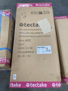 Lot 518  
            Chesterfield SR35 - Collection or Optional Delivery Available 

                
TECTAKE VANITY CASE WITH 4 LEVELS ROLLING DESIGN (LOCATION: SR35)