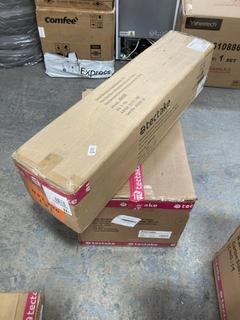 Lot 529  
            Chesterfield SR35 - Collection or Optional Delivery Available 

                
TECTAKE SET OF TWO DINING CHAIRS FINISHED IN BLACK TO INCLUDE RAINWATER TANK BUTT...