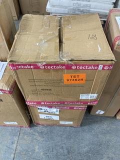 Lot 546  
            Chesterfield SR35 - Collection or Optional Delivery Available 

                
TECTAKE SET OF 2 DINING CHAIRS TO INCLUDE 1X SET OF 2 BAR STOOLS (LOCATION: SR35)...