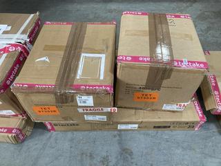 Lot 550  
            Chesterfield SR35 - Collection or Optional Delivery Available 

                
TECTAKE RATTAN GARDEN FURNITURE (BOX 1/2/3 OF 4 ONLY ) (LOCATION: SR35)