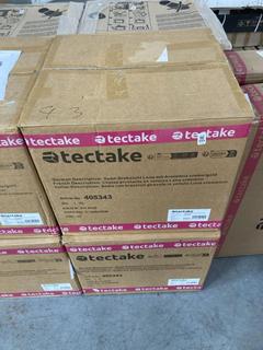 Lot 553  
            Chesterfield SR35 - Collection or Optional Delivery Available 

                
TECTAKE 2 X BOXES OF VELVET DINING CHAIRS IN LONA CREAM (LOCATION: SR35)