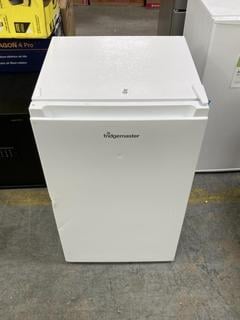 Lot 586  
            Chesterfield SR35 - Collection or Optional Delivery Available 

                
FRIDGEMASTER FRIDGE FREEZER IN WHITE-MODEL NO- MUL4892E- ORIGINAL RRP £139 (LOCAT...