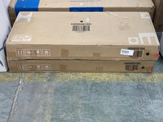 Lot 601  
            Chesterfield SR35 - Collection or Optional Delivery Available 

                
2X WOODEN FRAME TV STAND IN BLACK (LOCATION: SR35)