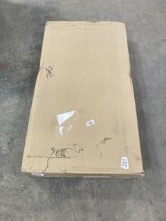 Lot 614  
            Chesterfield SR35 - Collection or Optional Delivery Available 

                
KETER- STORE-IT-OUT DOUBLE DOOR STORAGE GREY SHELL WITH A BLACK ROOF (LOCATION: S...