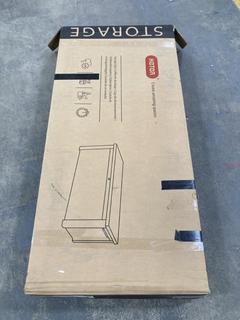 Lot 615  
            Chesterfield SR35 - Collection or Optional Delivery Available 

                
KETER WESTWOOD STORAGE BOX 64.4X29.9X6.8 INCHES COLOUR BROWN/DARK BROWN (LOCATION...