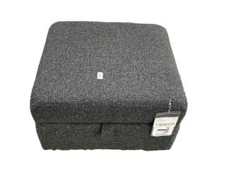 Lot 61  
            Chesterfield SR35 - Collection or Optional Delivery Available 
                
DFS STORAGE FOOT POUFFE IN GREY FABRIC MSRP - £199 (LOCATION: SR35) (LAH5PBLIH)