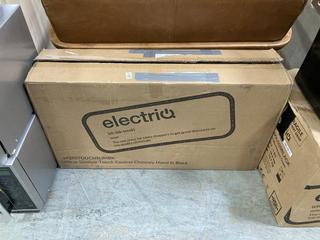 Lot 686  
            Chesterfield SR35 - Collection 

                
ELECTRIQ 90CM SLIMLINE TOUCH CONTROL CHIMNEY HOOD IN BLACK MODEL NO. - EIQ90TOUCH...