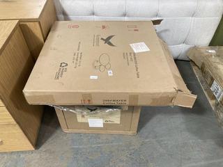 Lot 713  
            Chesterfield SR35 - Collection or Optional Delivery Available 

                
DFS 2994 MAYER COFFEE TABLE IN SINTERED STONE (LOCATION: SR35)