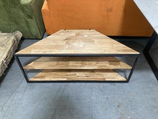 Lot 715  
            Chesterfield SR35 - Collection or Optional Delivery Available 

                
DFS TV UNIT IN BLACK/NATURAL WOOD FINISH (LOCATION: SR35)