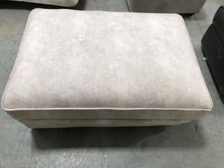Lot 723  
            Chesterfield SR35 - Collection or Optional Delivery Available 

                
DFS STORAGE FOOT POUFFE IN SLATE GREY (LOCATION: SR35)