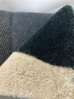 Lot 85  
            Chesterfield SR35 - Collection or Optional Delivery Available 

                
DFS 120 X 170CM RUG IN TEAL (LOCATION: SR35) (76W17B65H)