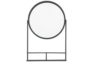 Lot 122  
            Chesterfield SR36 - Collection Only 

                
WALL HANGING MIRROR AND STORAGE IN BLACK METAL - COLLECTION ONLY (LOCATION: SR36 A5)