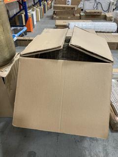 Lot 130  
            Chesterfield SR36 - Collection or Optional Delivery Available 

                
RATTAN DINING CHAIRS IN DARK BROWN (LOCATION: SR36 A5)