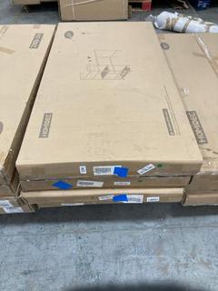 Lot 163  
            Chesterfield SR36 - Collection or Optional Delivery Available 

                
4 X HOMIDEC COMPUTER DESKS (LOCATION: SR36 A4)