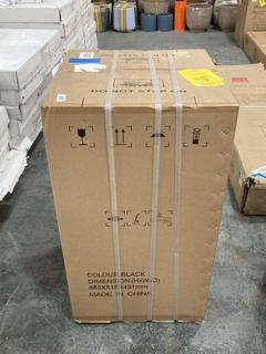 Lot 229  
            Chesterfield SR36 - Collection or Optional Delivery Available 

                
UNDER COUNTER FREEZER IN BLACK - MODEL - HOWC034K - ORIGINAL RRP £139 (LOCATION: ...