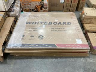 Lot 235  
            Chesterfield SR36 - Collection or Optional Delivery Available 

                
7 X ASSORTED WHITE BOARDS TO INCLUDE VIZ-PRO WHITEBOARD (LOCATION: SR36 A2)