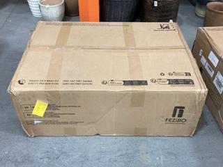 Lot 242  
            Chesterfield SR36 - Collection or Optional Delivery Available 

                
FEZIBO STANDING DESK 160CM X 60CM IN RUSTIC BROWN ORIGINAL RRP - £109.99 (LOCATIO...