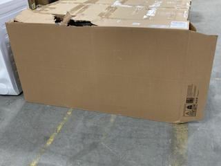 Lot 250  
            Chesterfield SR36 - Collection or Optional Delivery Available 

                
KETER STORE IT OUT PRIME 138.8W X 75.7D X 20.1 H CM IN WHITE AND BLACK ORIGINAL O...