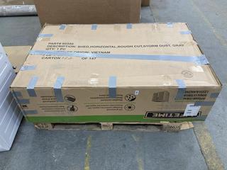 Lot 252  
            Chesterfield SR36 - Collection or Optional Delivery Available 

                
LIFETIME OUTDOOR STORAGE 147W X 97D X 129H CM IN GREY ORIGINAL RRP - £299.99 (LOC...