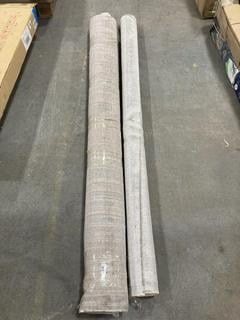 Lot 265  
            Chesterfield SR36 - Collection or Optional Delivery Available 

                
2 X LARGE RUG IN GREY (LOCATION: SR36 A2)