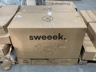 Lot 290  
            Chesterfield SR36 - Collection or Optional Delivery Available 

                
RATTAN GARDEN FURNITURE SET PART IN LIGHT GREY (LOCATION: SR36 A1)