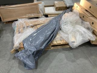 Lot 293  
            Chesterfield SR36 - Collection or Optional Delivery Available 

                
PALLET OF ASSORTED ITEMS TO INCLUDE BED SLATS (LOCATION: SR36 A5) (KERBSIDE PALLE...