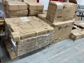 Lot 324  
            Chesterfield SR36 - Collection or Optional Delivery Available 

                
25 X SWIMMING POOL ACCESSORY KITS (TRACC490) AND RATTAN GARDEN FURNITURE SET PART...