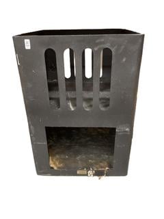 Lot 334  
            Chesterfield SR36 - Collection or Optional Delivery Available 

                
FIRE PIT WITH LOG STORAGE IN BLACK (LOCATION: SR36 A1)