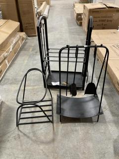 Lot 356  
            Chesterfield SR36 - Collection or Optional Delivery Available 

                
INDOOR/OUTDOOR FIREPLACE ACCESSORIES IN BLACK (LOCATION: SR36 A2)