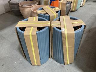 Lot 371  
            Chesterfield SR36 - Collection Only 

                
ASSORTED PLANT POTS IN BLUE (COLLECTION ONLY) (LOCATION: SR36 A3)