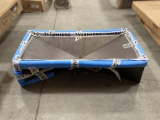 Lot 378  
            Chesterfield SR36 - Collection or Optional Delivery Available 

                
METAL RECTANGLE FIRE PIT IN BLACK (LOCATION: SR36 A4)