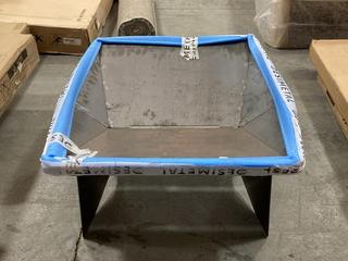 Lot 380  
            Chesterfield SR36 - Collection or Optional Delivery Available 

                
METAL SQUARE FIRE PIT IN BLACK (LOCATION: SR36 A4)
