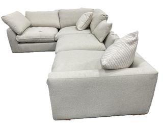 Lot 461  
            Chesterfield SR36 - Collection or Optional Delivery Available 

                
INFINITI 5 SEAT CORNER SOFA IN INFINITY TWEED CREAM (LOCATION: SR36 B1)