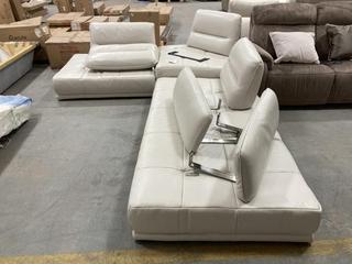 Lot 470  
            Chesterfield SR36 - Collection or Optional Delivery Available 

                
GAIA 3 SEATER CORNER 1.5 SEATER TERMINAL IN GAIA BUCKINGHAM OLIVE MIX (LOCATION: ...