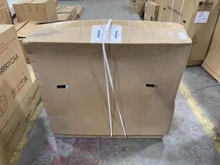 Lot 517  
            Chesterfield SR36 - Collection or Optional Delivery Available 

                
KATELL ELECTRIC FIREPLACE IN NAT/MARFIL RICHFLAME REDBRIDGE CAST STD HEARTH S/S (...