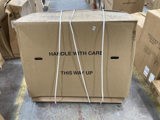 Lot 519  
            Chesterfield SR36 - Collection or Optional Delivery Available 

                
KATELL 46 CONISTON ELECTRIC FIREPLACE IN SANDSTONE/BLACK RICHFLAME REGENT PEBBLE ...