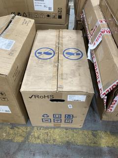 Lot 525  
            Chesterfield SR36 - Collection Only 

                
BLACK BUILT-IN MICROWAVE OVEN WITH GRILL MODEL NO. - UBMICL20BK.1 (COLLECTION ONL...