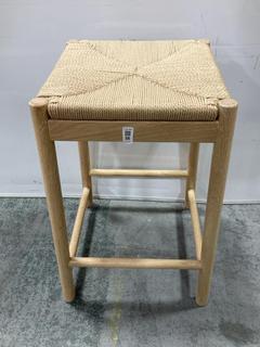 Lot 56  
            Chesterfield SR36 - Collection or Optional Delivery Available 

                
S ETON ROPE STOOL 400X350X675MM - ITEM NO. 588887 (LOCATION: SR36 A6)