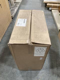 Lot 588  
            Chesterfield SR36 - Collection Only 

                
60CM CANOPY HOOD IN STAINLESS STEEL & WHITE MODEL NO. - WRCAN60RF (COLLECTION ONL...