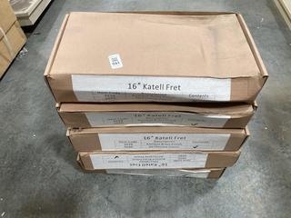 Lot 591  
            Chesterfield SR36 - Collection Only 

                
4 X ASSORTED ITEMS TO INCLUDE 16" KATELL FRET IN ALL CHROME FINISH (LOCATION: SR3...