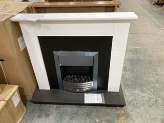 Lot 604  
            Chesterfield SR36 - Collection or Optional Delivery Available 

                
KATELL INSET LED ELECTRIC FIRE IN WHITE/BLACK (LOCATION: SR36 B3)